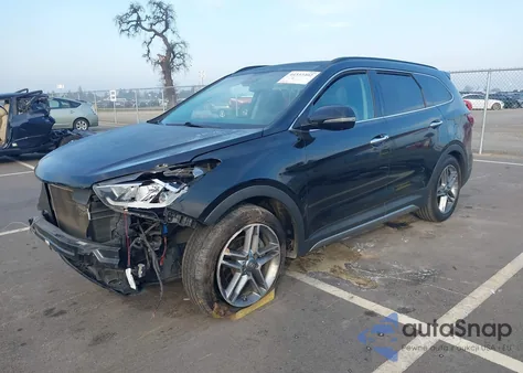 2017 Hyundai Santa Fe Limited Ultimate z USA, uszkodzony, nr VIN KM8SR4HF8HU250150